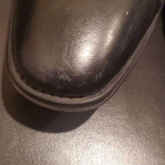 SOLD!!! MEZLAN Men's Black Leather Cap Toe Shoes - Size 13 - Picture 9 of 12